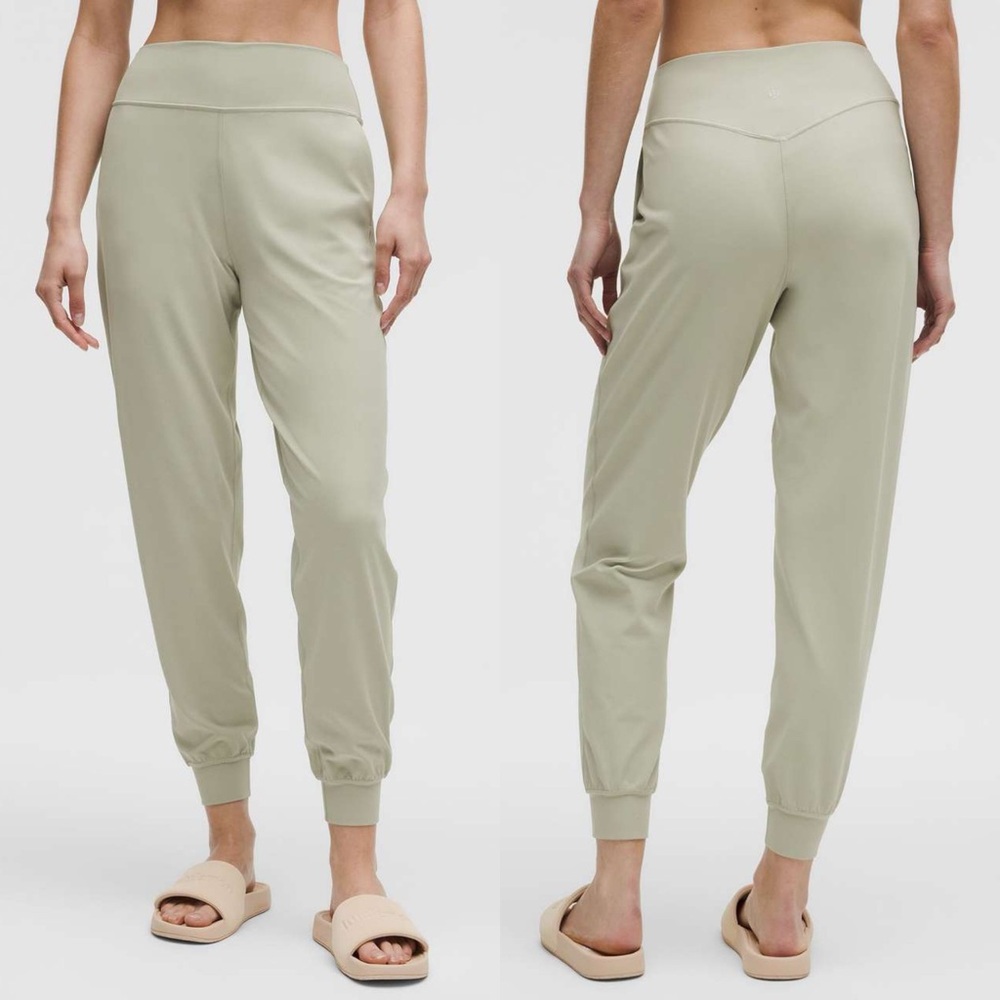 Lululemon Align High-Rise Jogger Size 10 Regular Fit Pants In Sage Fog Green NWT